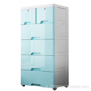 molde de gabinete de gaveta de plástico de design moderno de alta qualidade